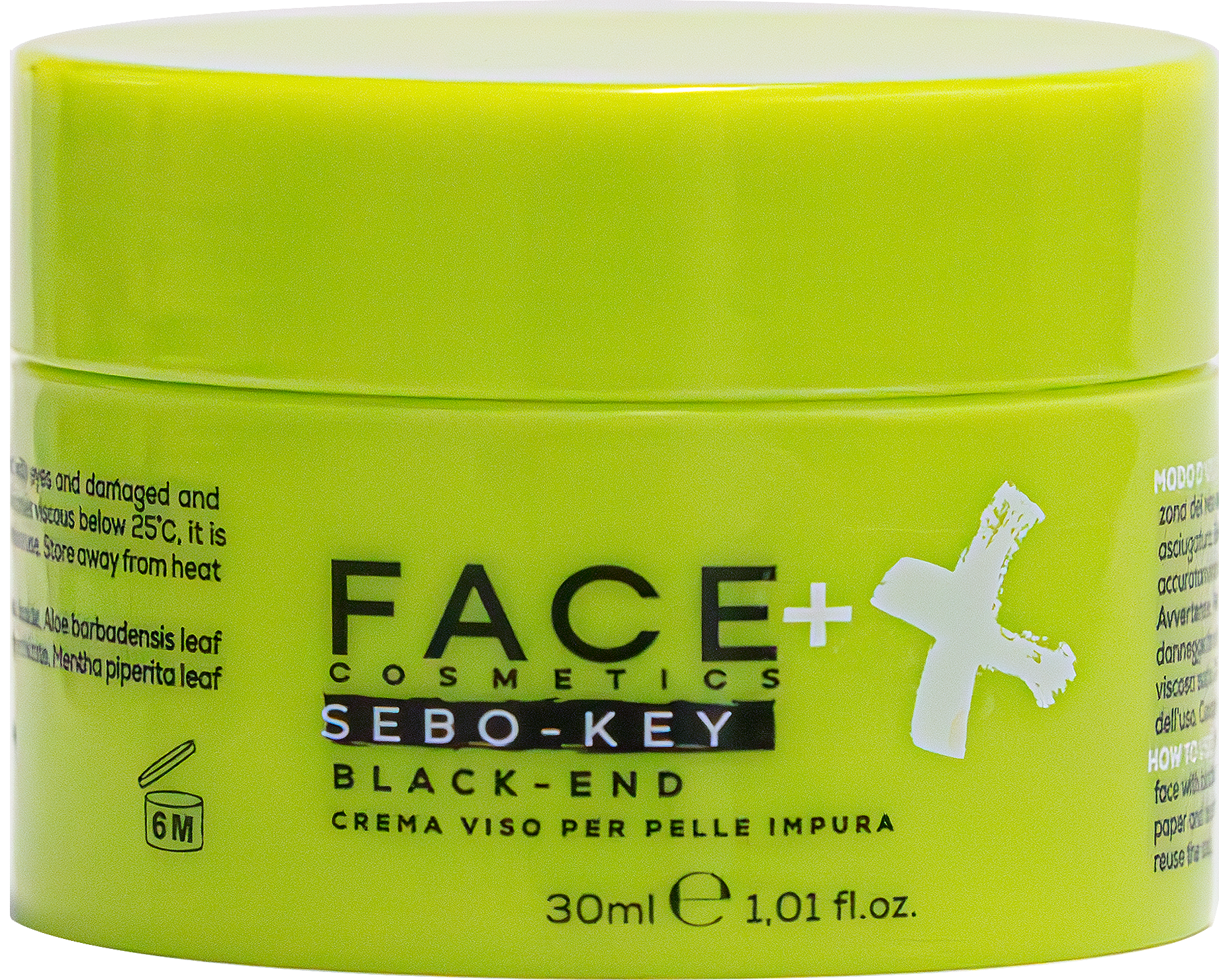 Sebo-Key Black End maschera viso Peel Off per punti neri