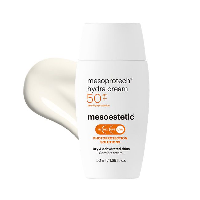 mesoprotech® hydra cream protezione solare per pelli secche e disidratate  PHOTOPROTECTION SOLUTIONS