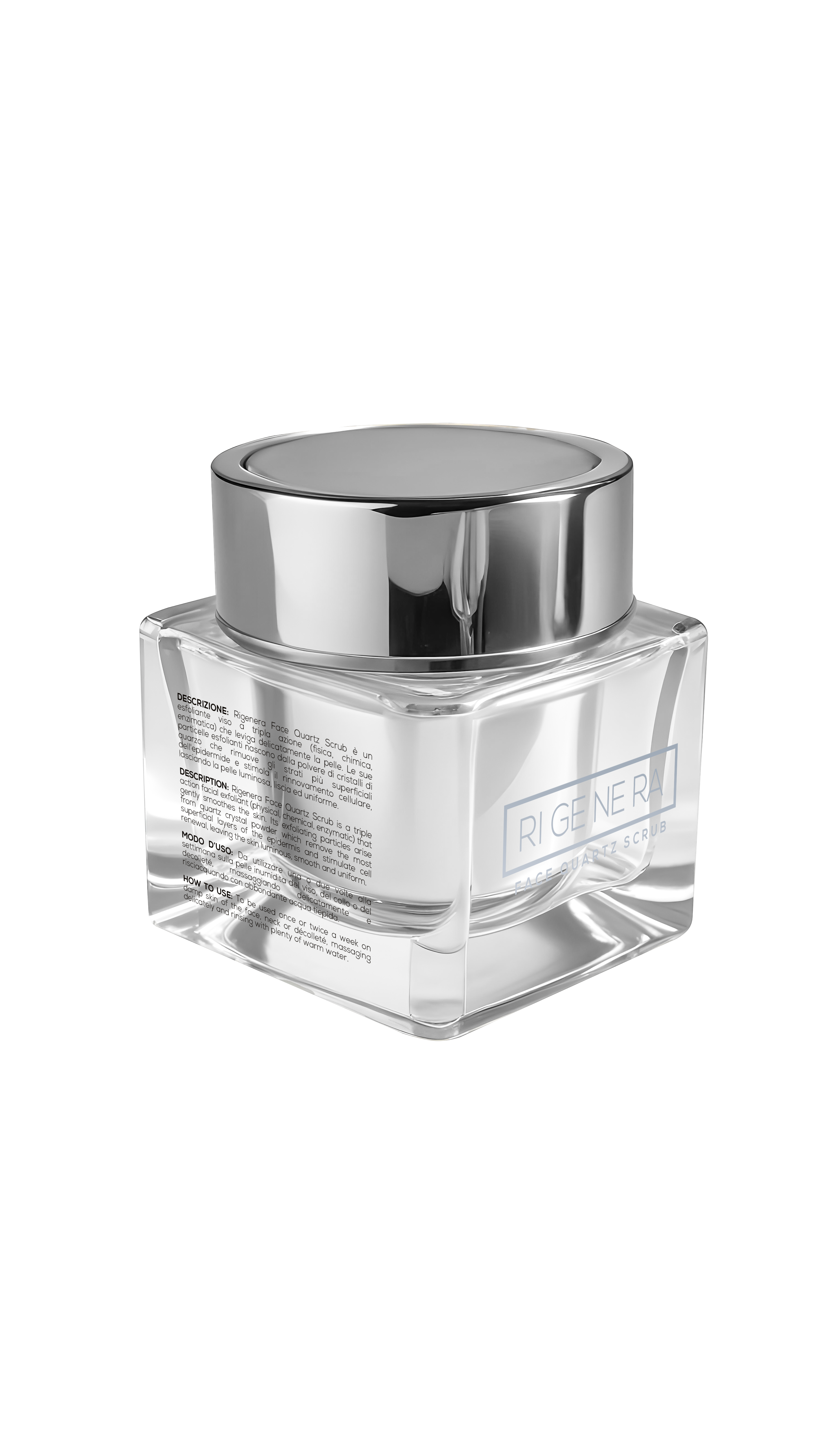 Rigenera – Face Quartz Scrub (100ml)