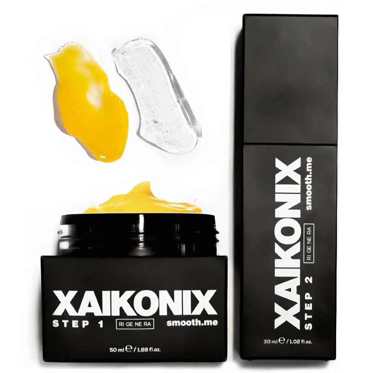 Rigenera Xaikonix - Smooth.me scrub esfoliante viso e attivatore acido AHA per rinnovare la pelle in due step